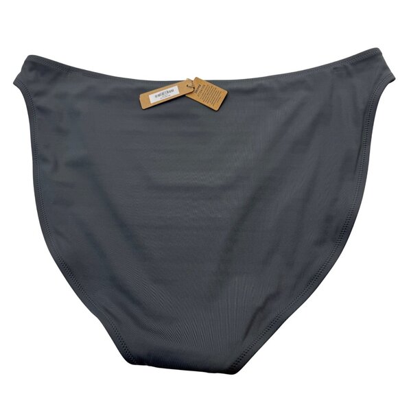 SKIMS Shaping Swim Underwire Top + Dipped Bikini Set Marble Gunmetal 4X - Picture 7 of 11